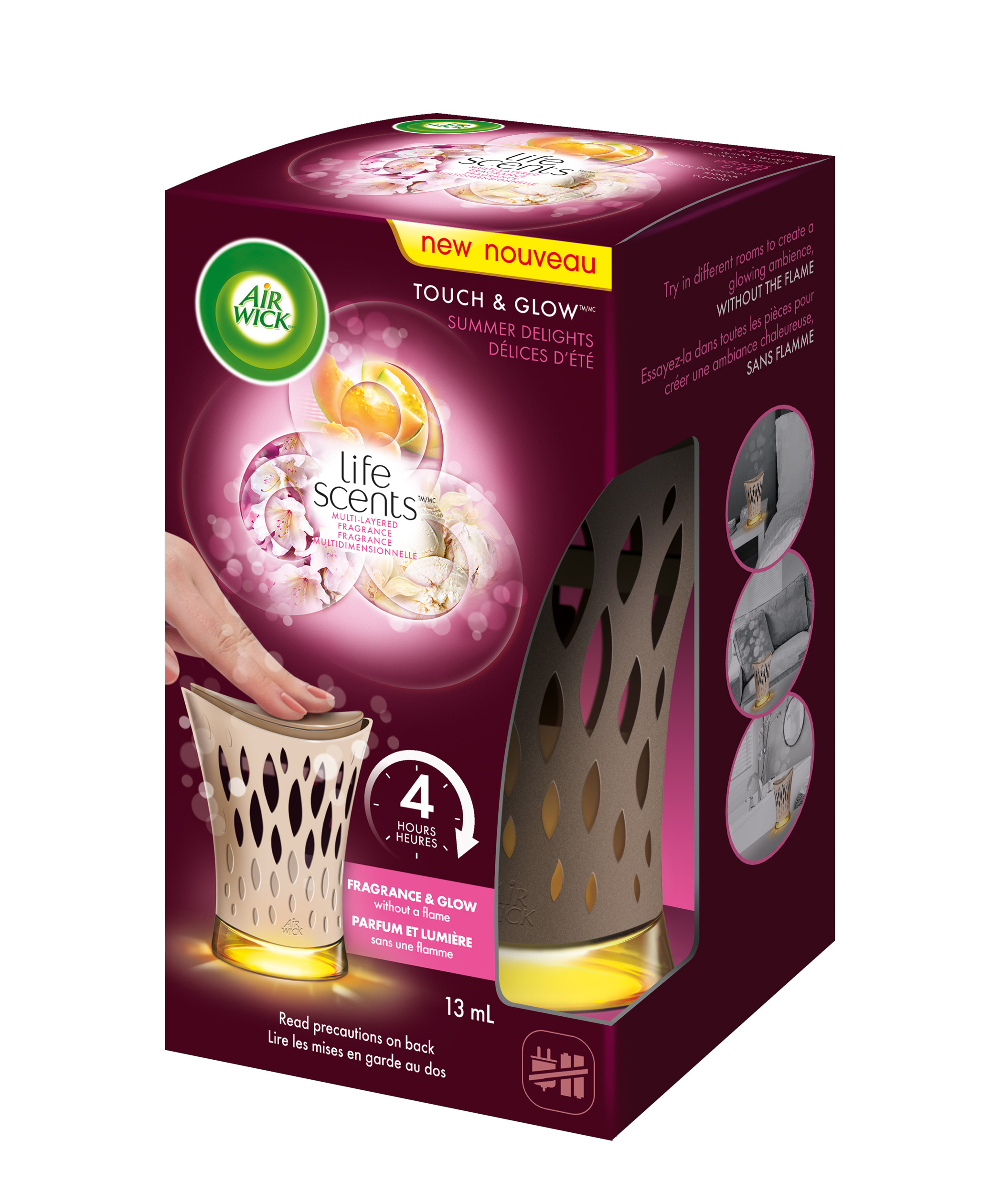 AIR WICK Touch  Glow  Summer Delights Canada Discontinued